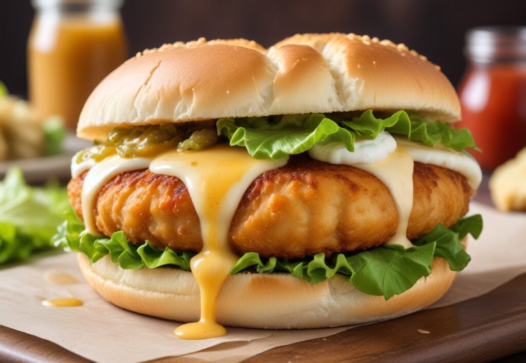 Honey Mustard Burger