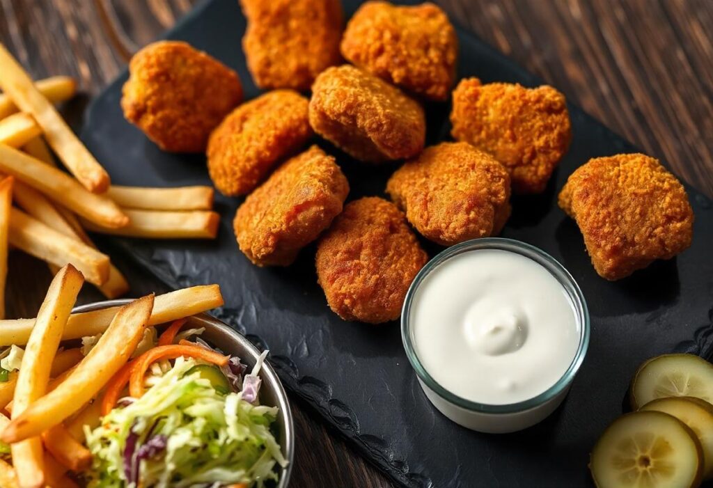 Menú Nuggets & Sabor French