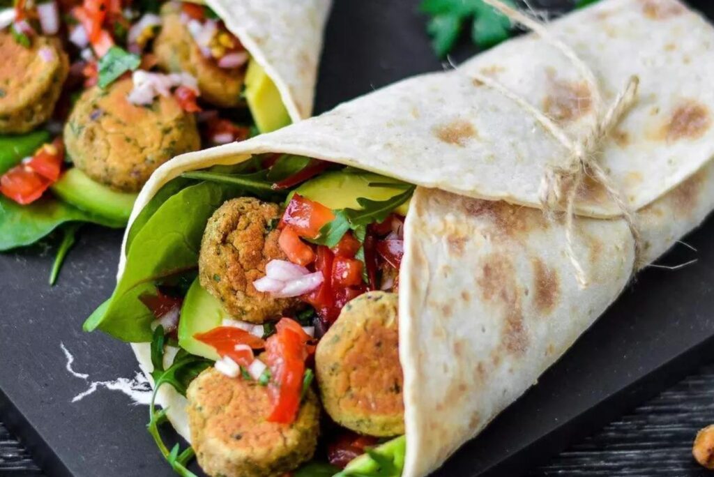 Vegan Falafel Wrap